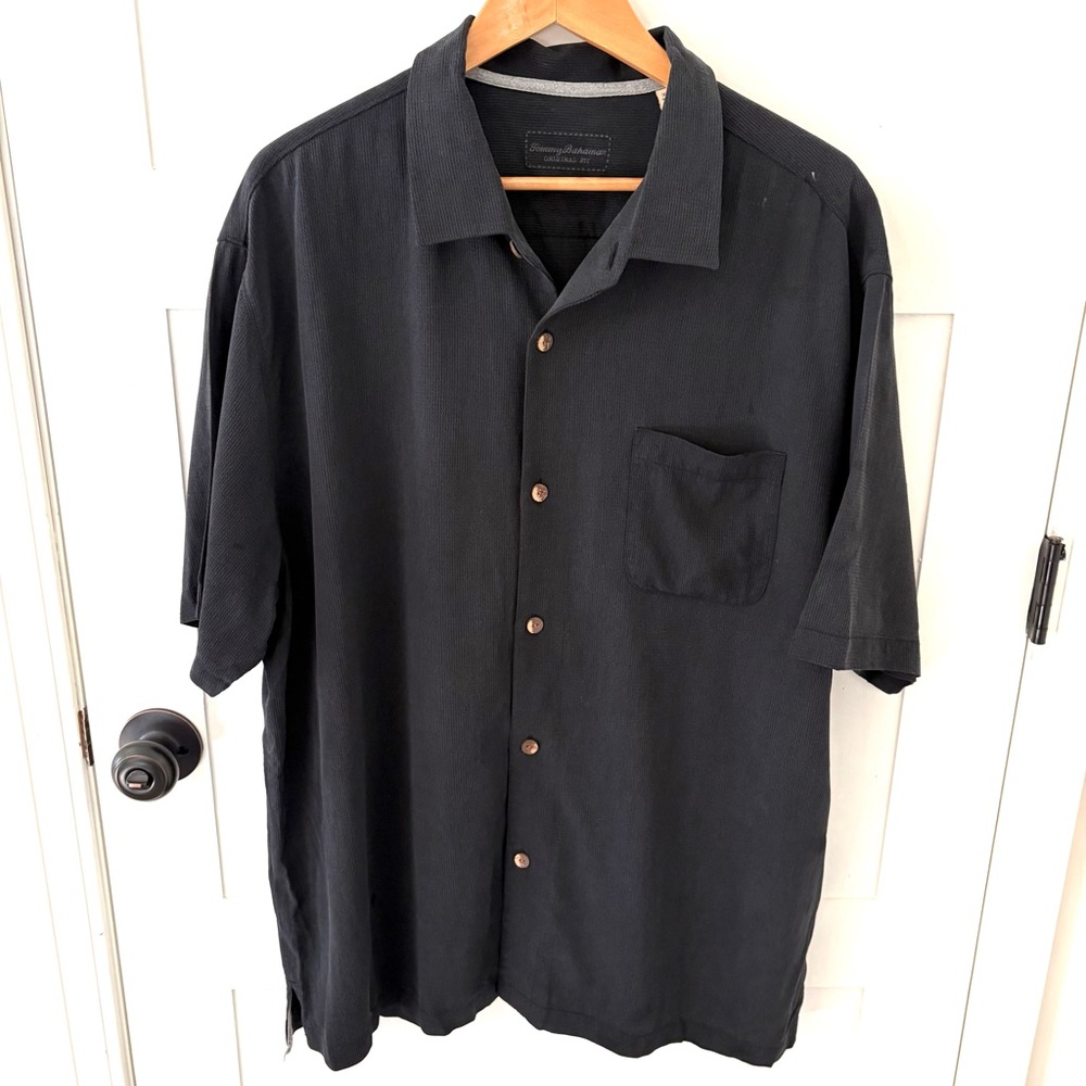 Tommy Bahama Washable Silk Hawaiian Shirt. Size XXL.